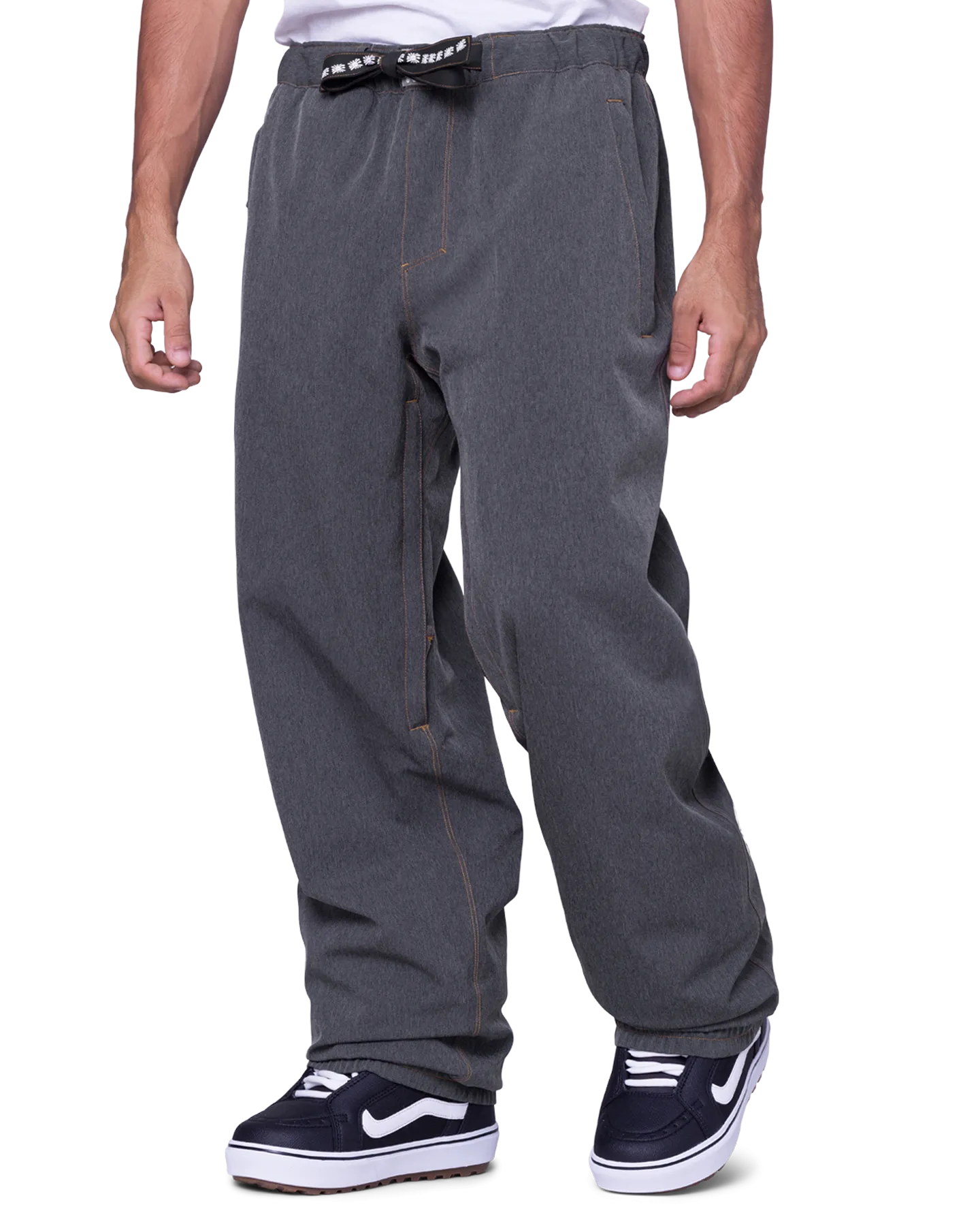 686 Men's Dojo Snow Pants - Black Denim