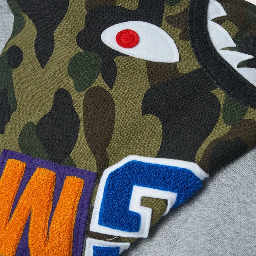 A BATHING APE  |Unisex Street Style Long Sleeves Plain Cotton Logo Hoodies