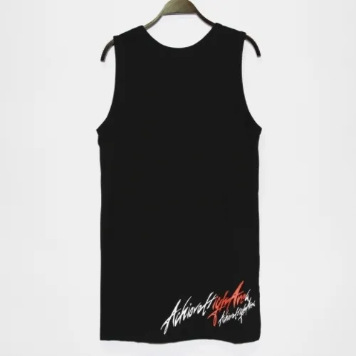 ACHA  |Unisex Sleeveless Street Style Logo Vests & Gillets