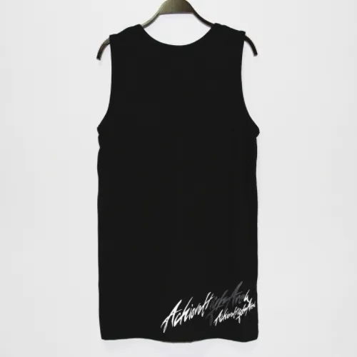 ACHA  |Unisex Sleeveless Street Style Logo Vests & Gillets