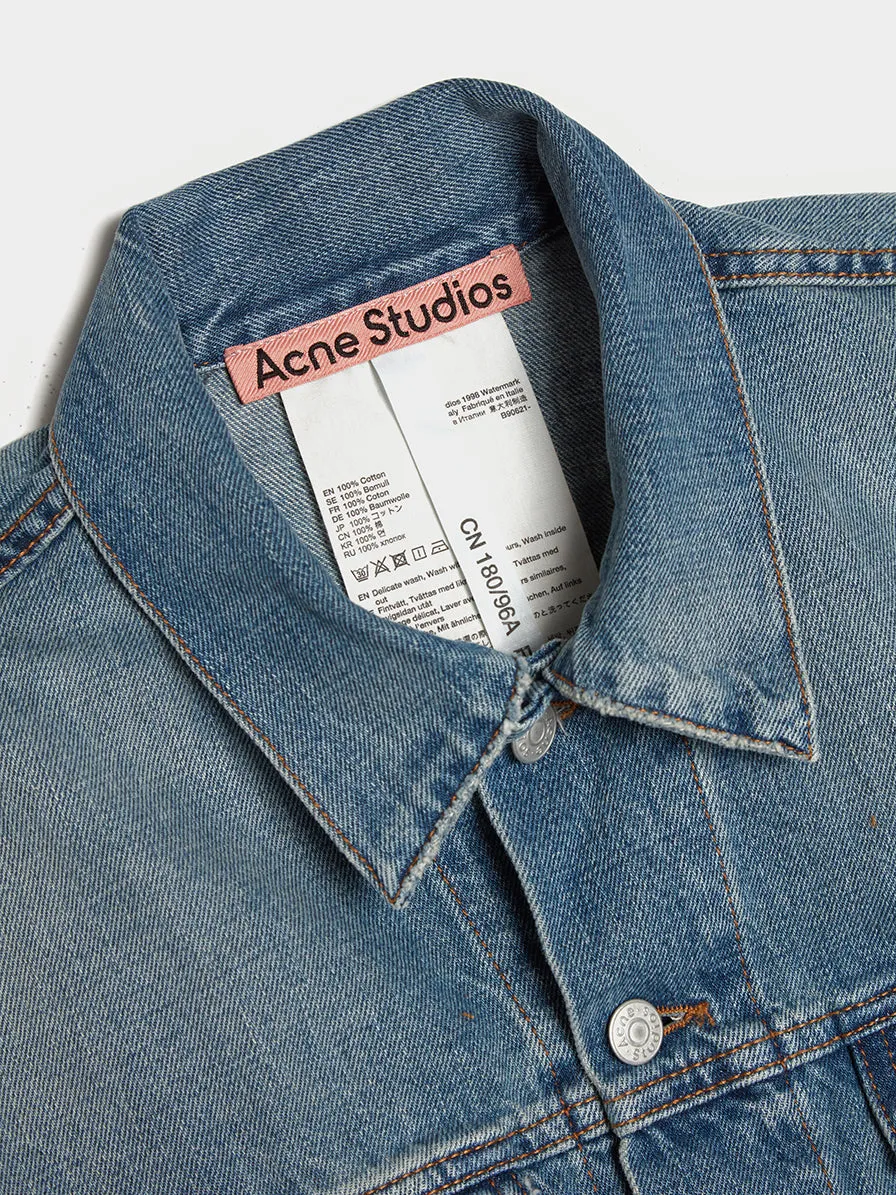 Acne Studios 1998 Watermark , Mid Blue