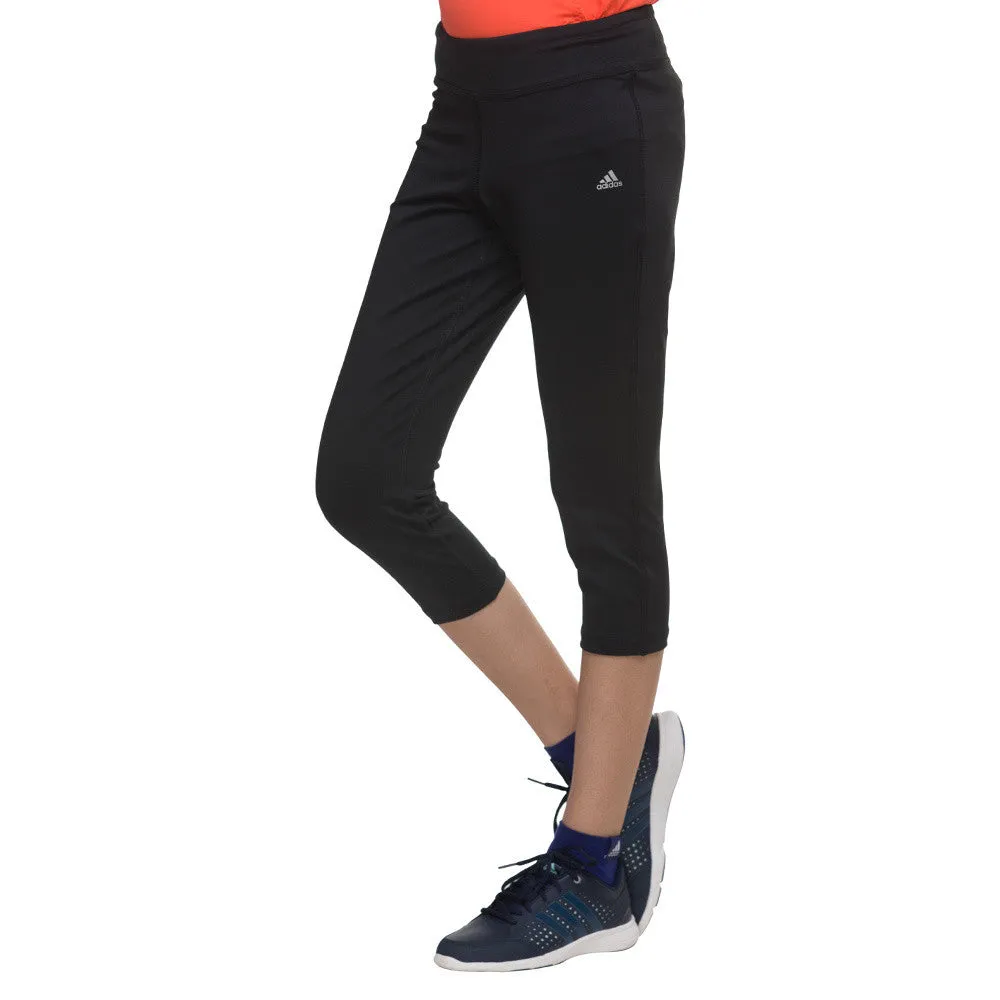 Adidas Clima Pull On Women's Black Training Tights