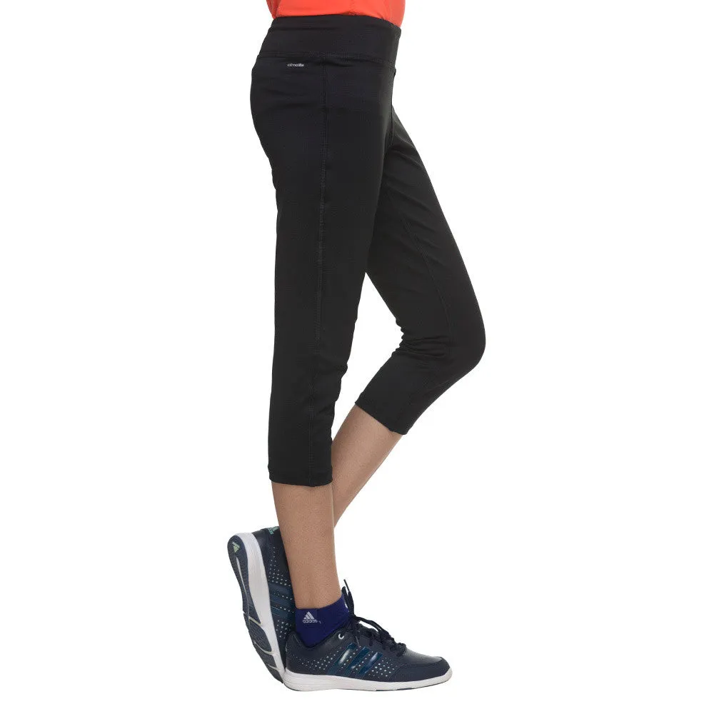 Adidas Clima Pull On Women's Black Training Tights