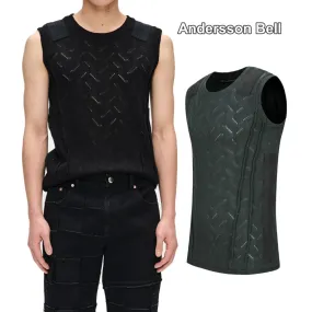 ANDERSSON BELL  |Nylon Street Style Plain Logo Vests & Gillets