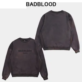 BADBLOOD  |Unisex Street Style Long Sleeves Logo Hoodies & Sweatshirts