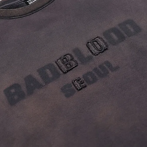 BADBLOOD  |Unisex Street Style Long Sleeves Logo Hoodies & Sweatshirts