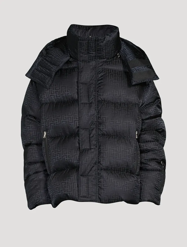 BALMAIN Monogram Puffer Jacket