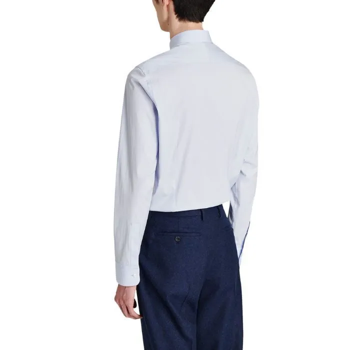 Berluti  |Button-down Long Sleeves Plain Cotton Luxury Shirts