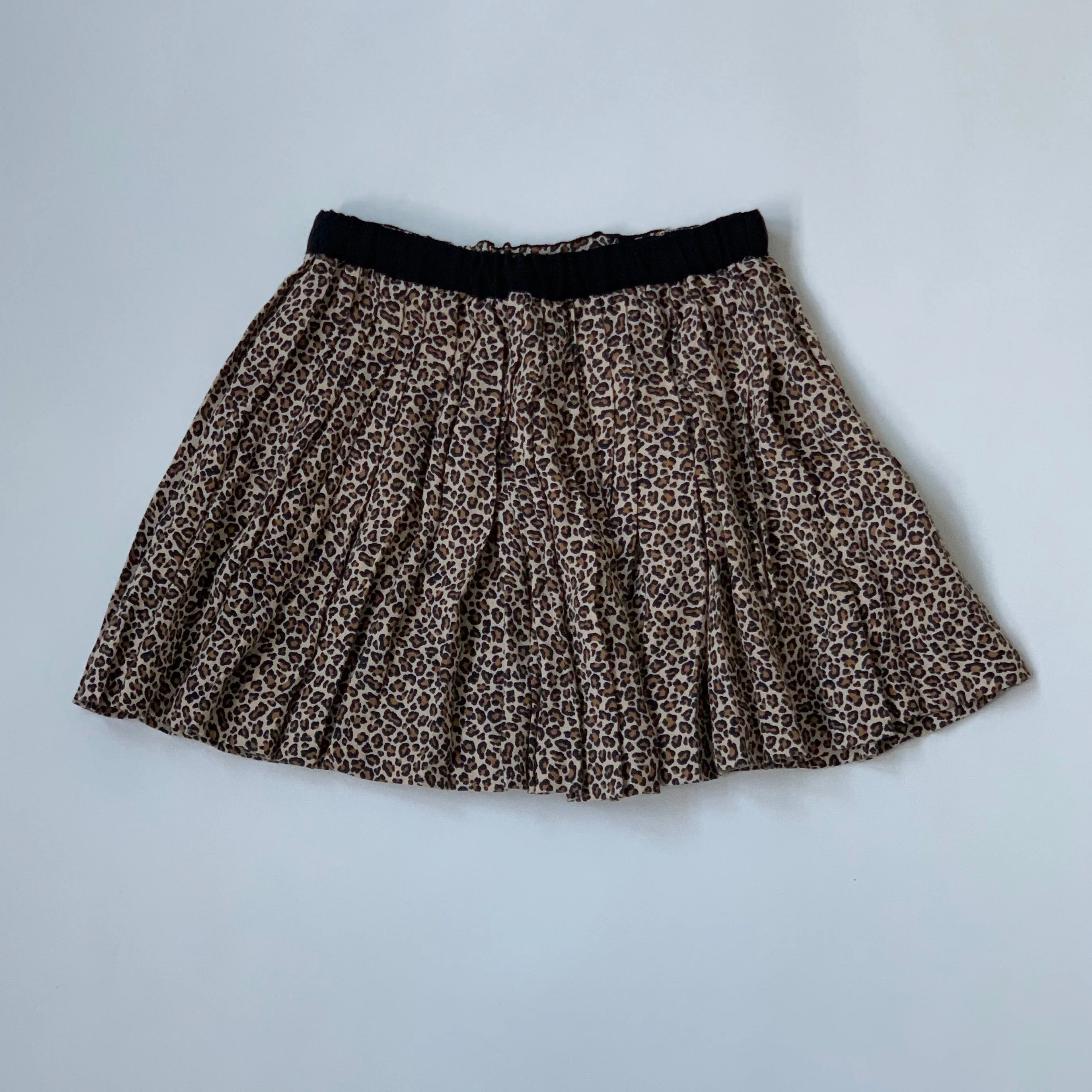 Bonpoint Leopard Print Skirt