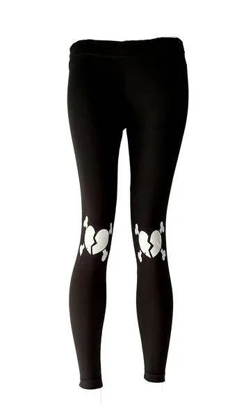 Broken Heart Knee Pad print leggings