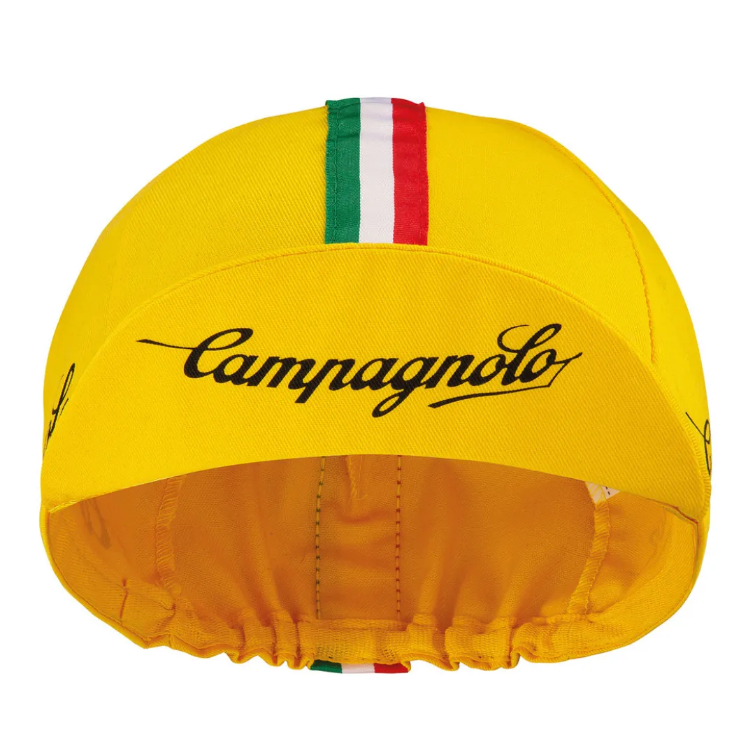 CAMPAGNOLO CLASSIC YELLOW CYCLING CAP ACCESSORY