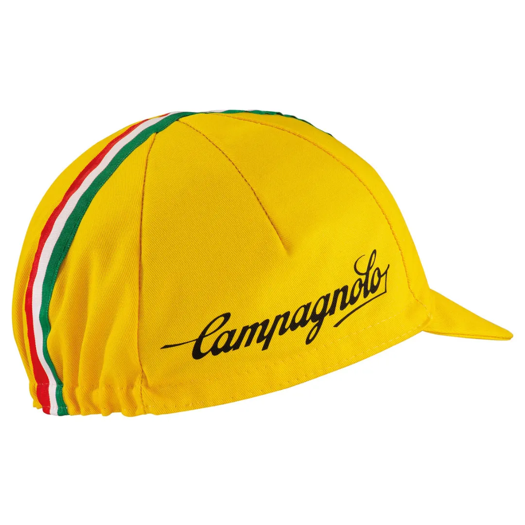 CAMPAGNOLO CLASSIC YELLOW CYCLING CAP ACCESSORY