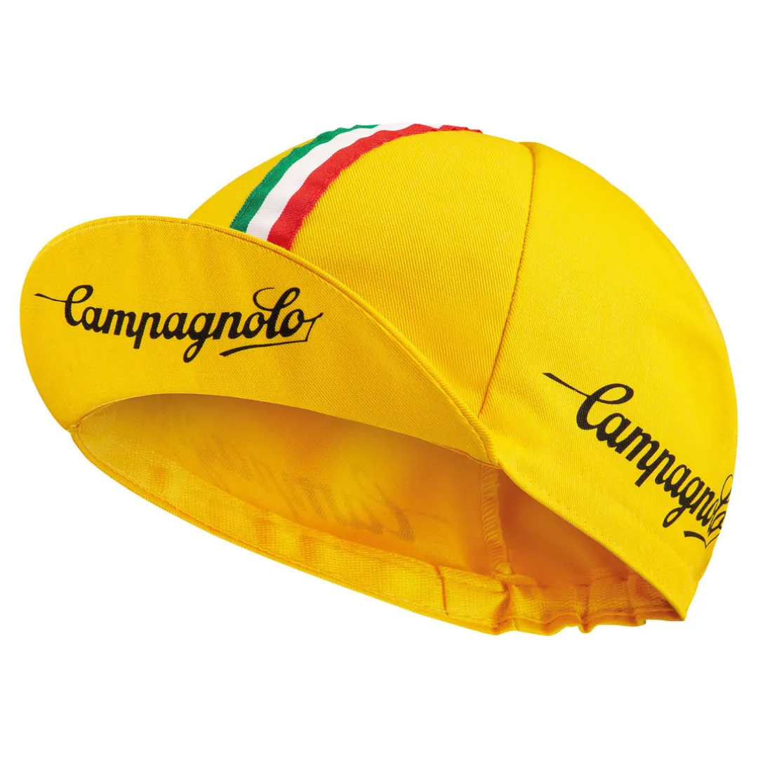 CAMPAGNOLO CLASSIC YELLOW CYCLING CAP ACCESSORY