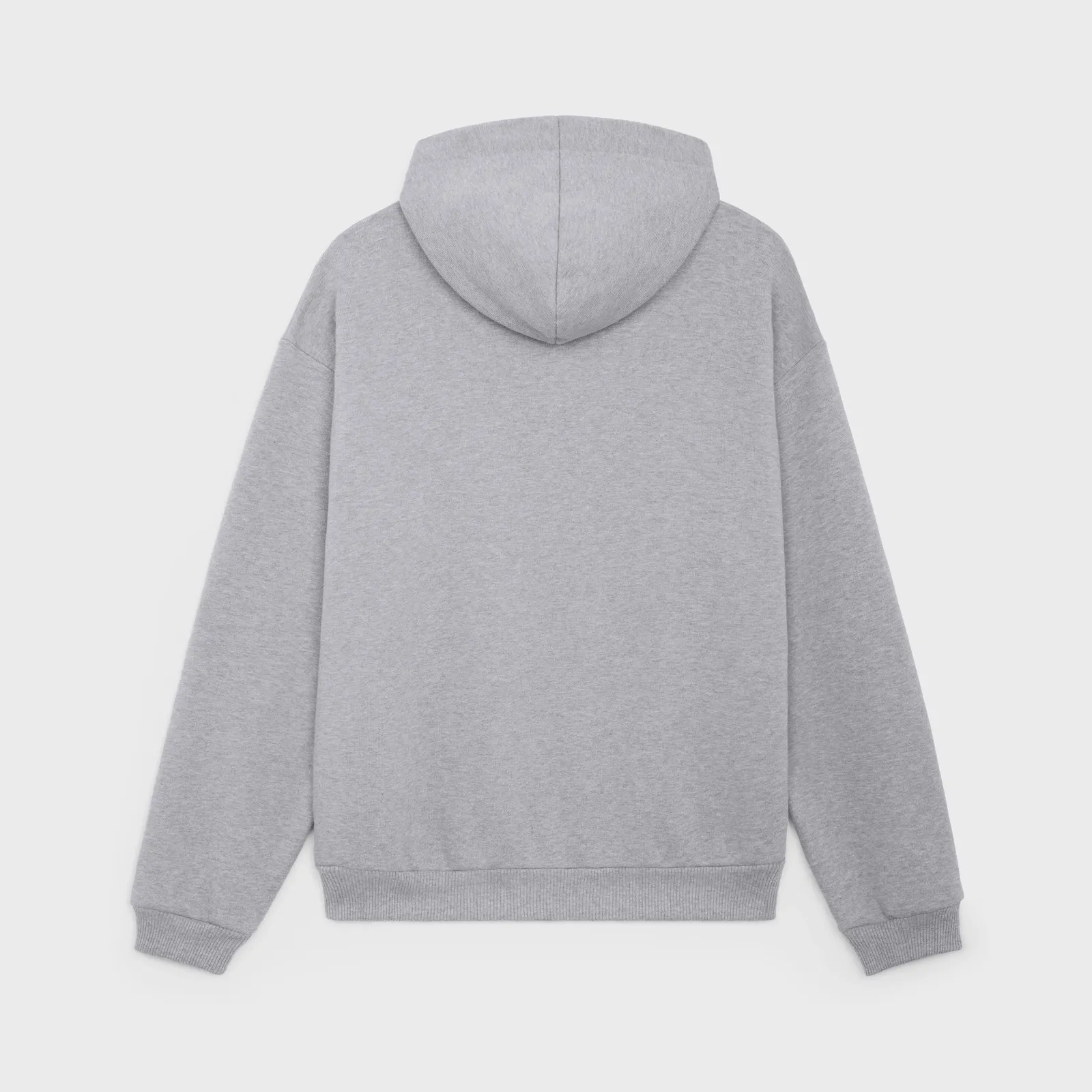 CELINE  |Loose hooded sweatshirt in cotton fleece