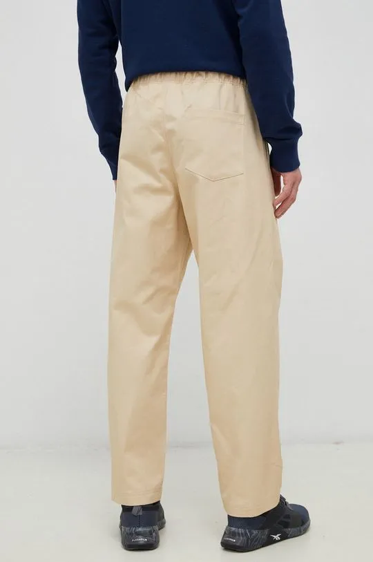 Champion trousers men's beige color