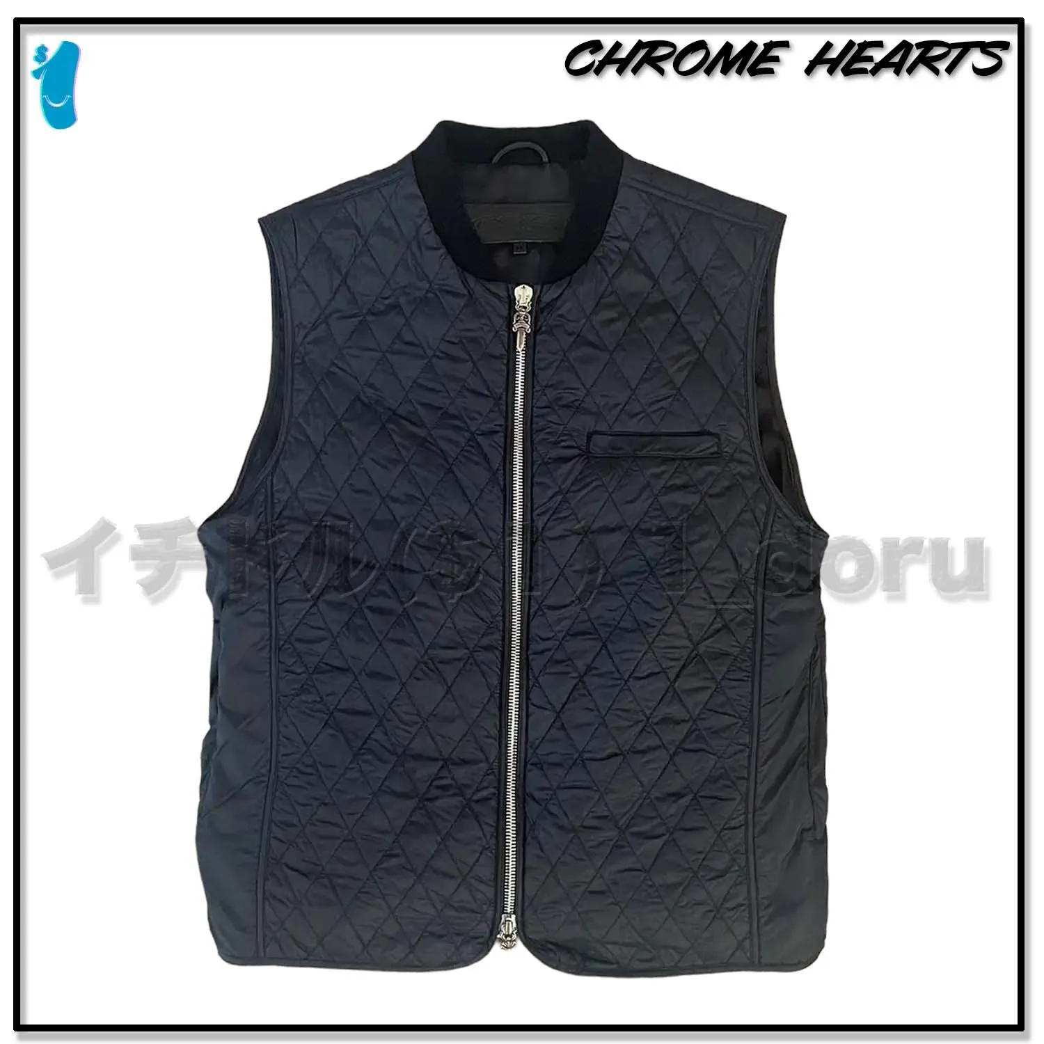 CHROME HEARTS  |Unisex Street Style Logo Vests & Gillets