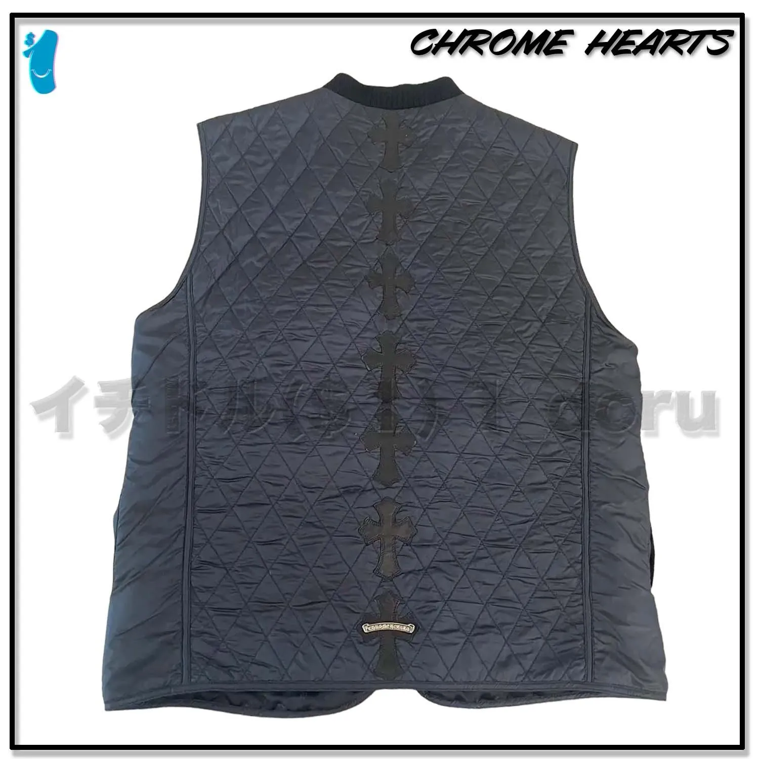 CHROME HEARTS  |Unisex Street Style Logo Vests & Gillets