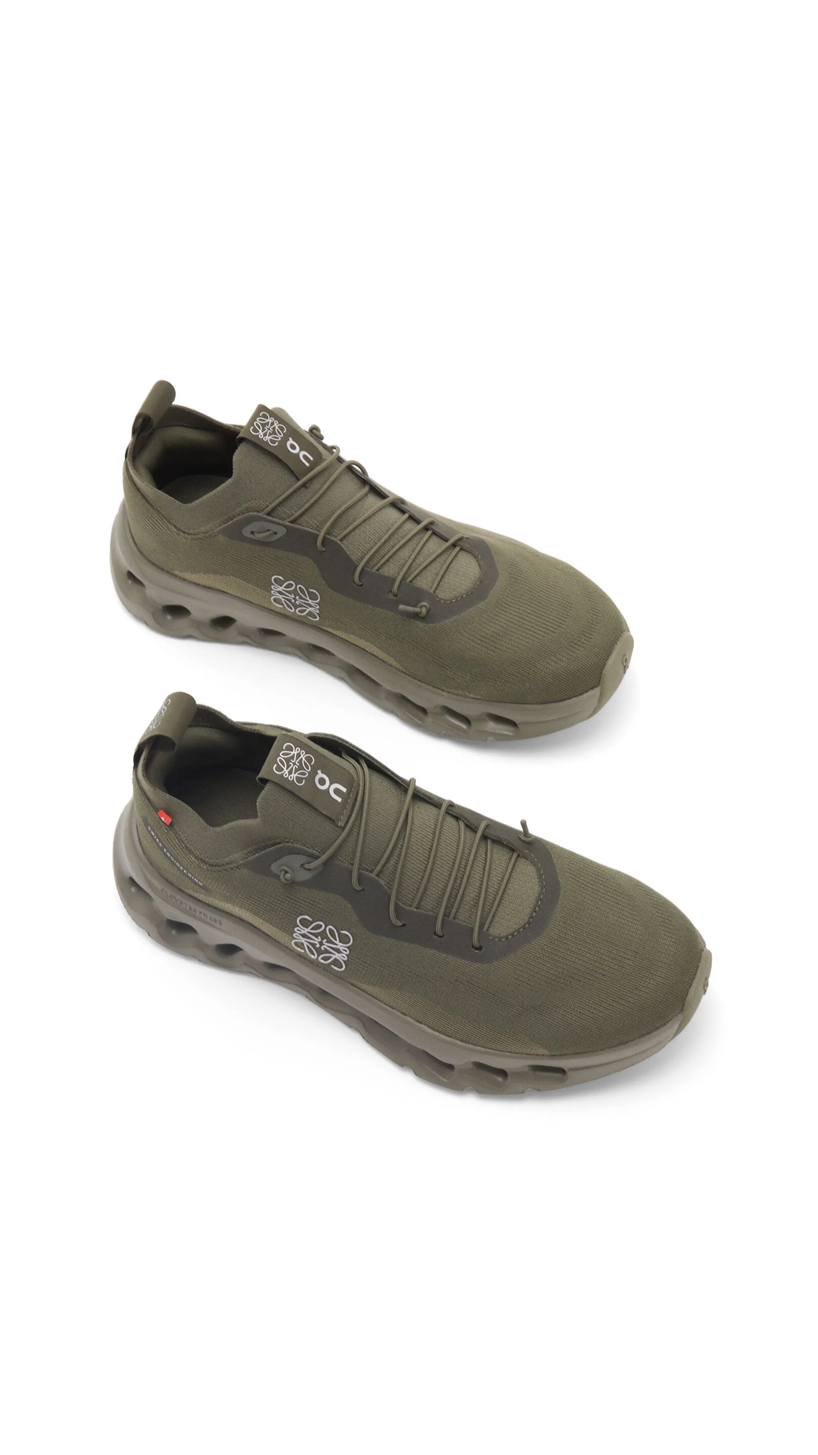 Cloudtilt Sneaker in Recycled Polyester - Khaki Green