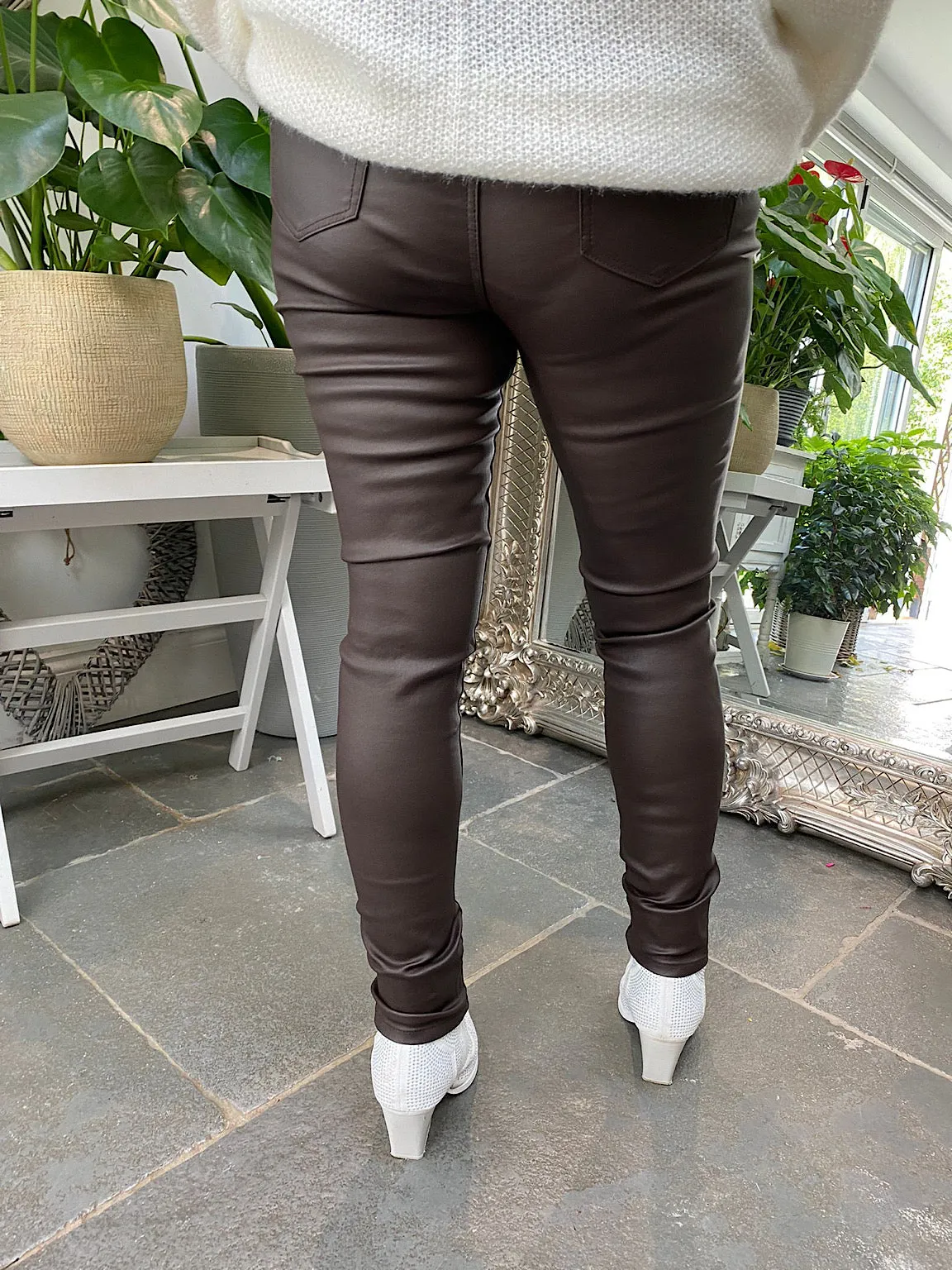 Coated Trousers