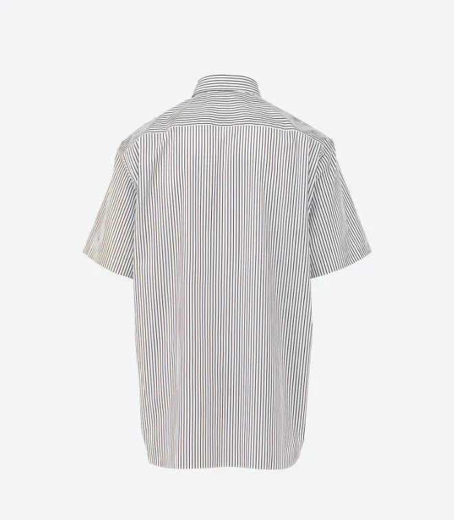 COMME des GARCONS  |Button-down Stripes Short Sleeves Designers Shirts