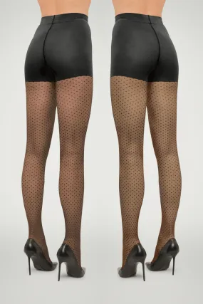 Control Dots Tights 20 Denier