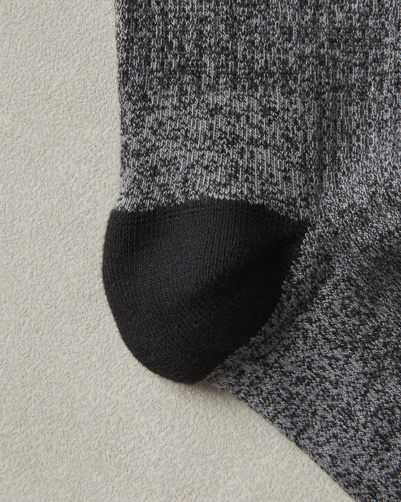 Crew Socks - Marl Charcoal