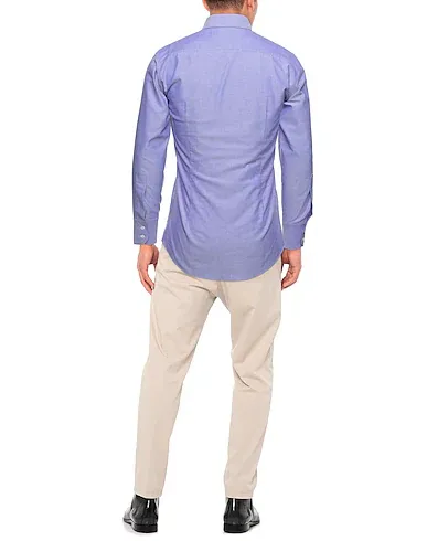 D SQUARED2  |Button-down Long Sleeves Plain Cotton Logo Luxury Shirts