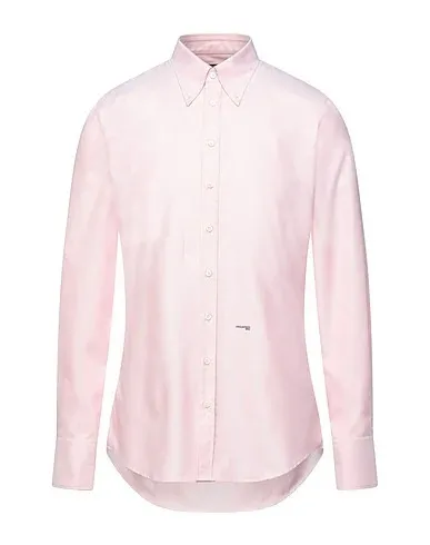 D SQUARED2  |Button-down Long Sleeves Plain Cotton Logo Luxury Shirts