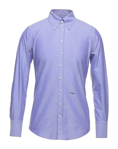 D SQUARED2  |Button-down Long Sleeves Plain Cotton Logo Luxury Shirts