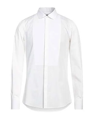 D SQUARED2  |Button-down Long Sleeves Plain Cotton Luxury Shirts