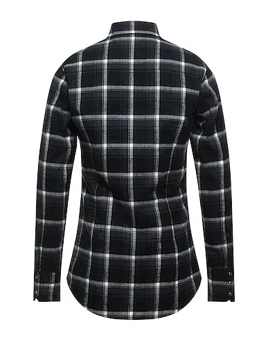 D SQUARED2  |Button-down Tartan Long Sleeves Cotton Logo Luxury Shirts