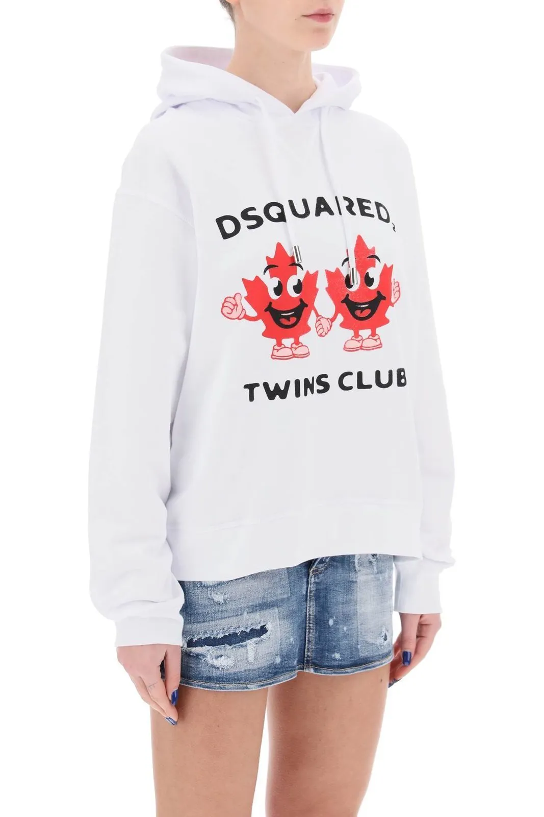 D SQUARED2  |Unisex Street Style Long Sleeves Plain Cotton Logo