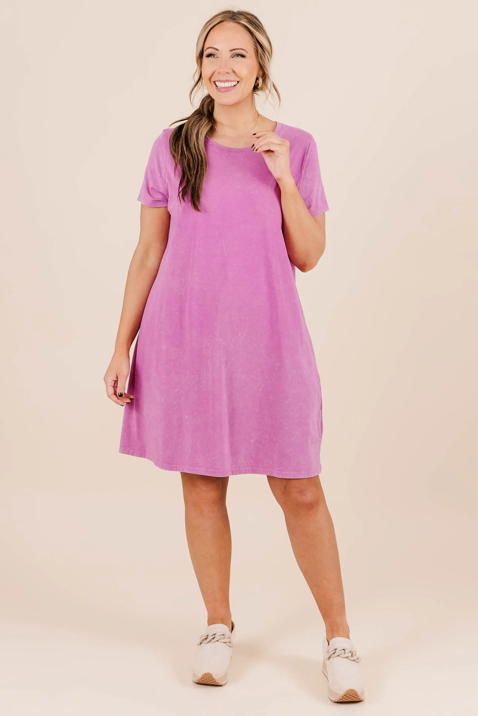 Day Out Dress, Magenta