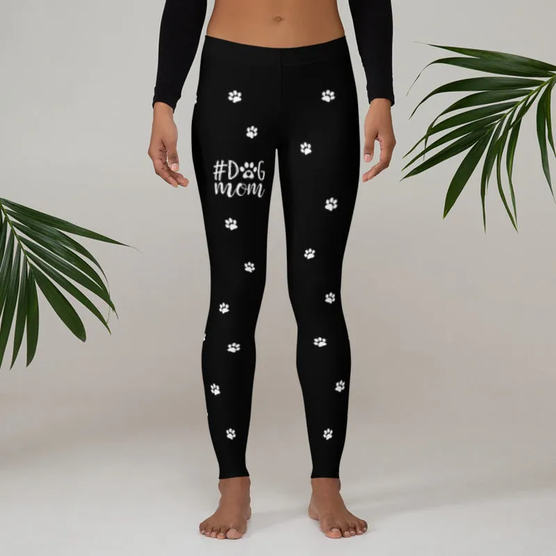 #Dog Mom Leggings