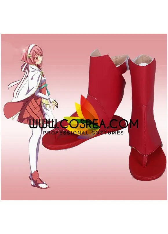 Fire Emblem Fate Sakura Cosplay Shoes