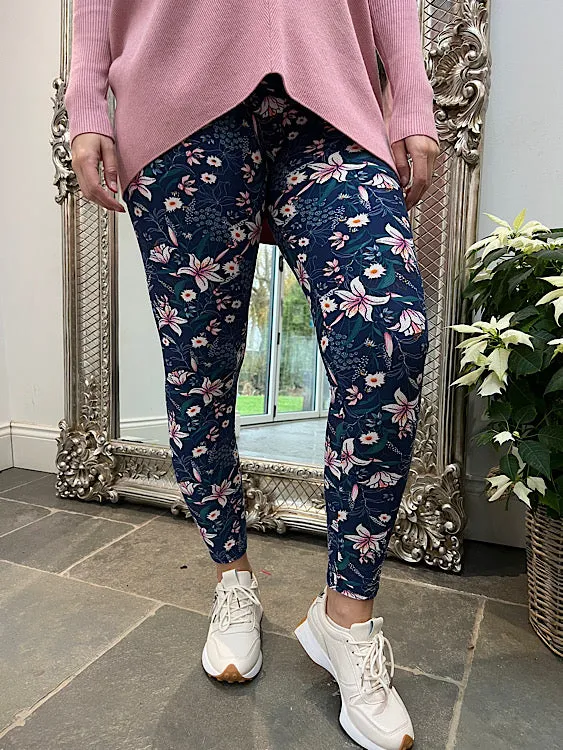 Floral Print Leggings