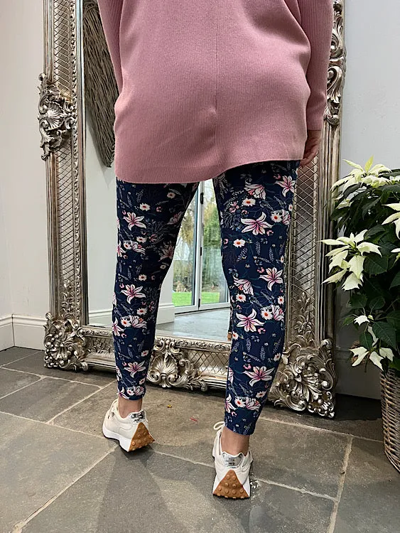 Floral Print Leggings