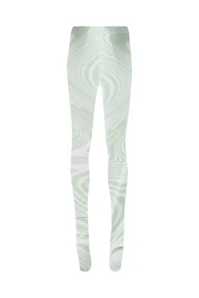 Florentina Leitner Green Swirl Tights