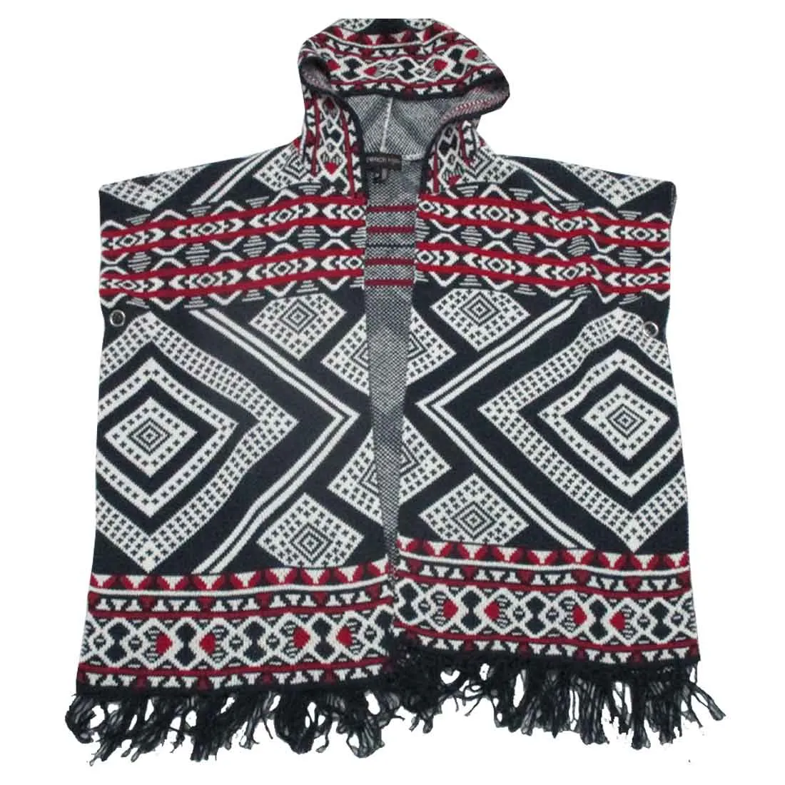 French Kiss Hannah Tassel Poncho - Women's