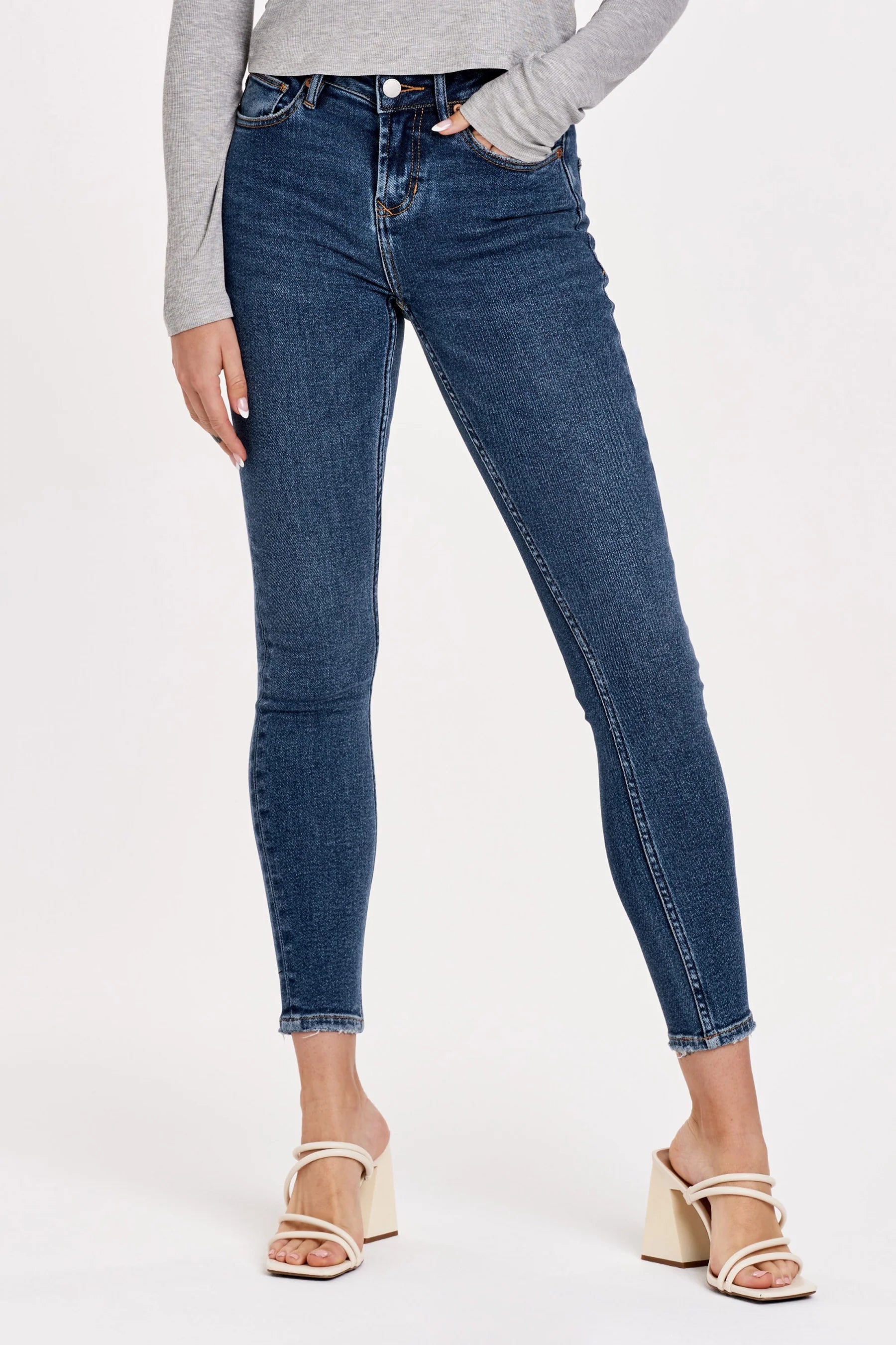 Gisele High Rise Skinny Jeans