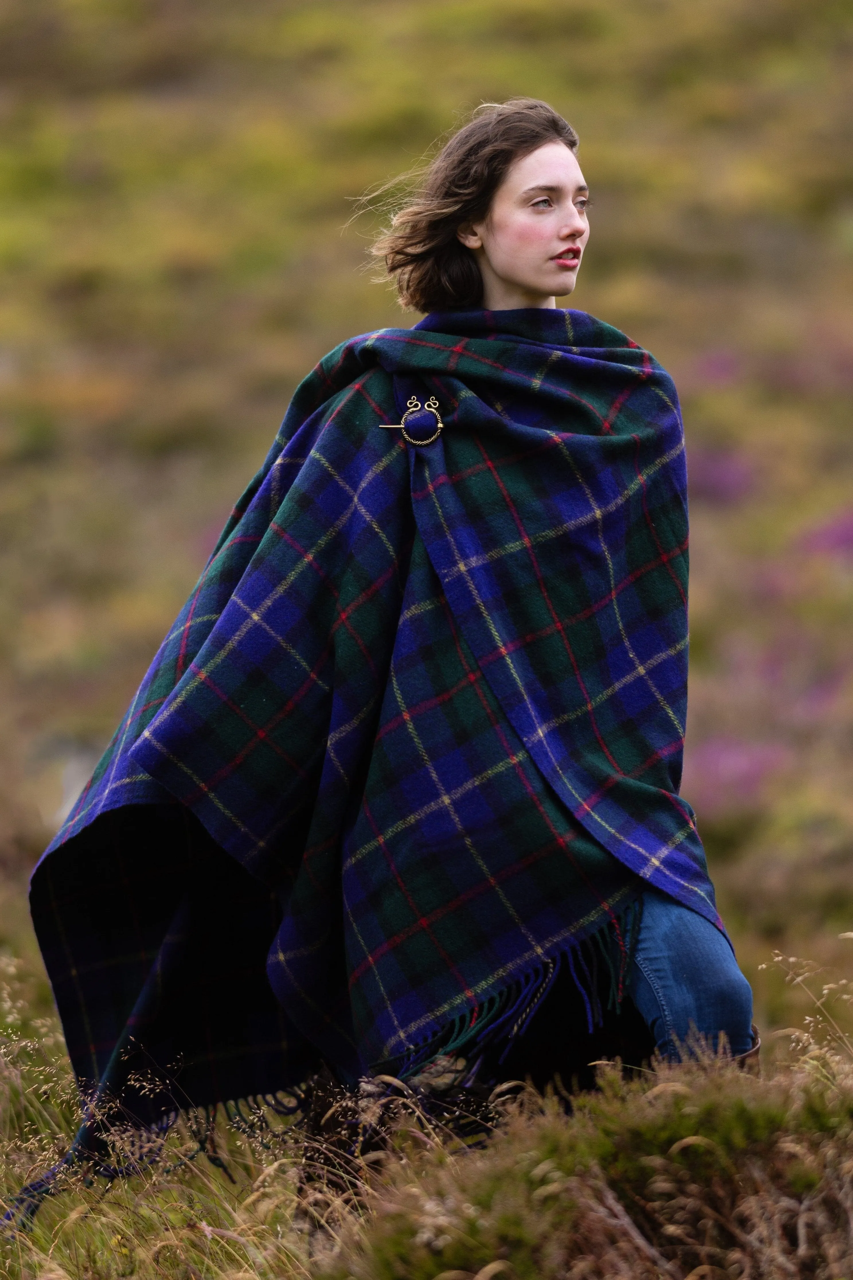 Highlander Ruana (MacLeod of Harris Modern) | Extra Warmth