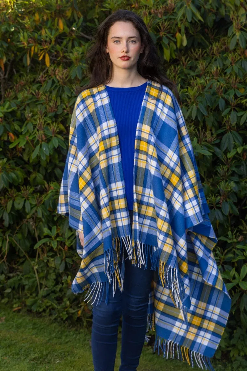 Highlander Ruana (Ukraine Forever Tartan)