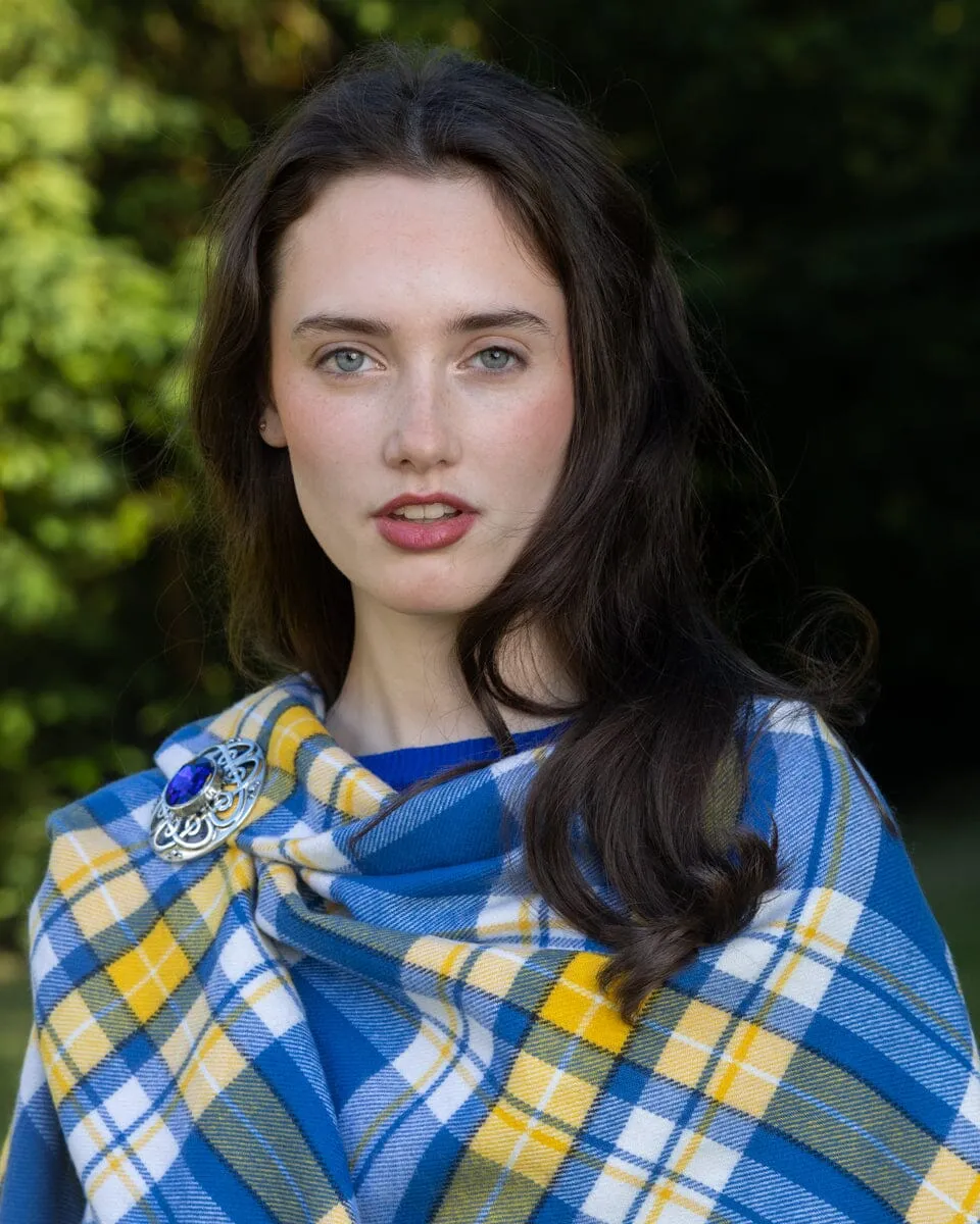 Highlander Ruana (Ukraine Forever Tartan)