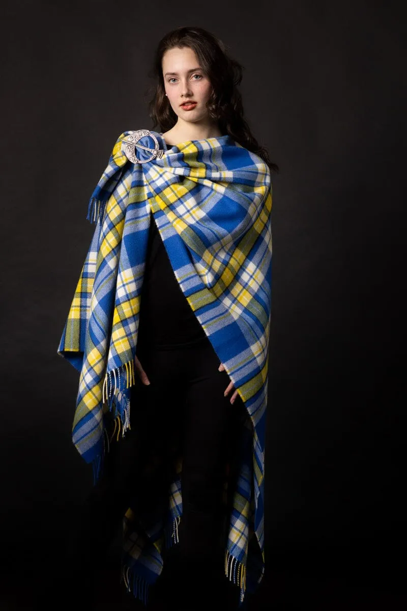 Highlander Ruana (Ukraine Forever Tartan)