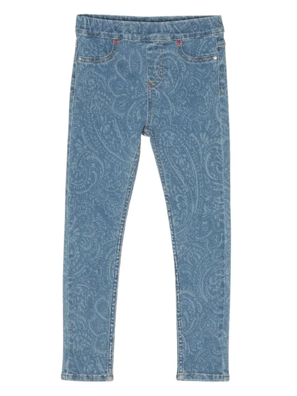 Hugo Jeans All Over Pattern Light Blue