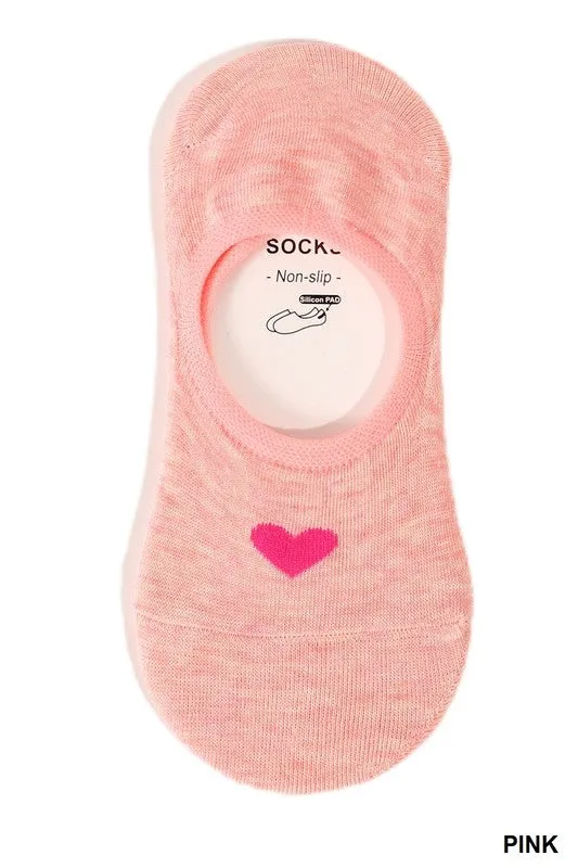 Invisible Heart Socks