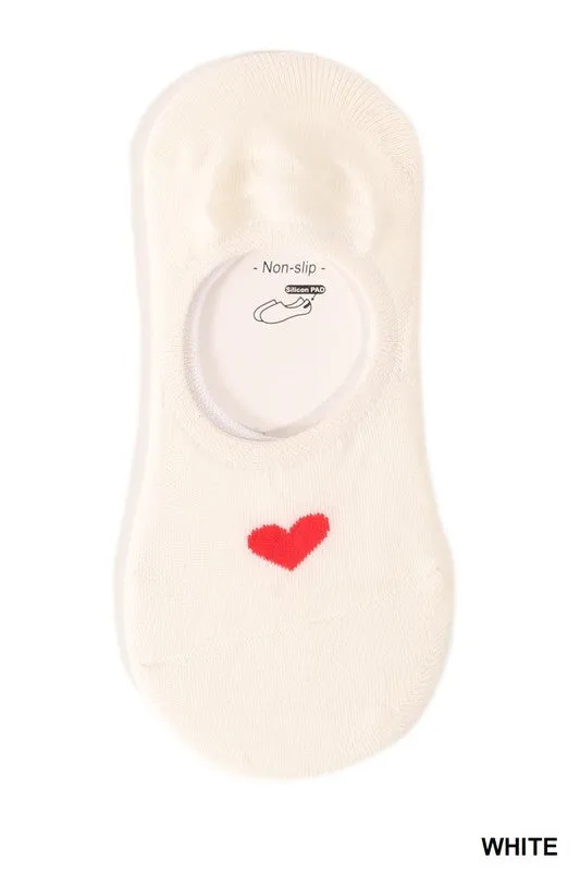 Invisible Heart Socks