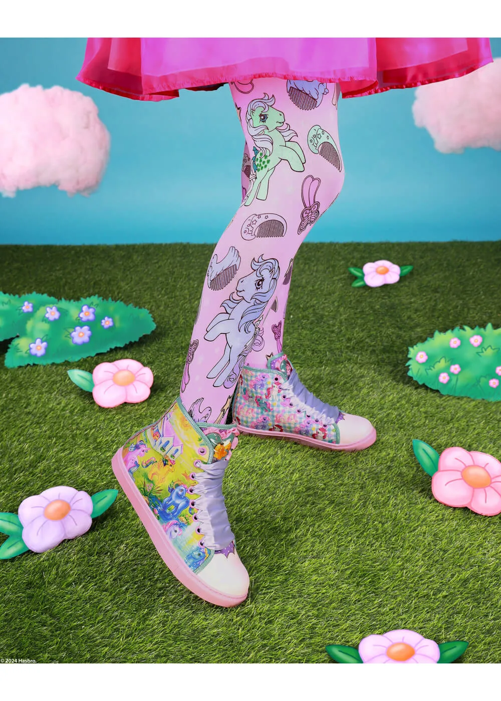 Irregular Choice x My Little Pony No Tangles Leggings Pink