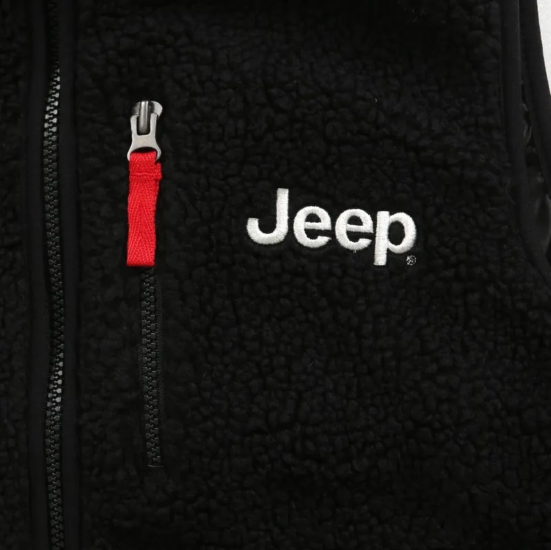 JEEP  |Unisex Street Style Logo Vests & Gillets