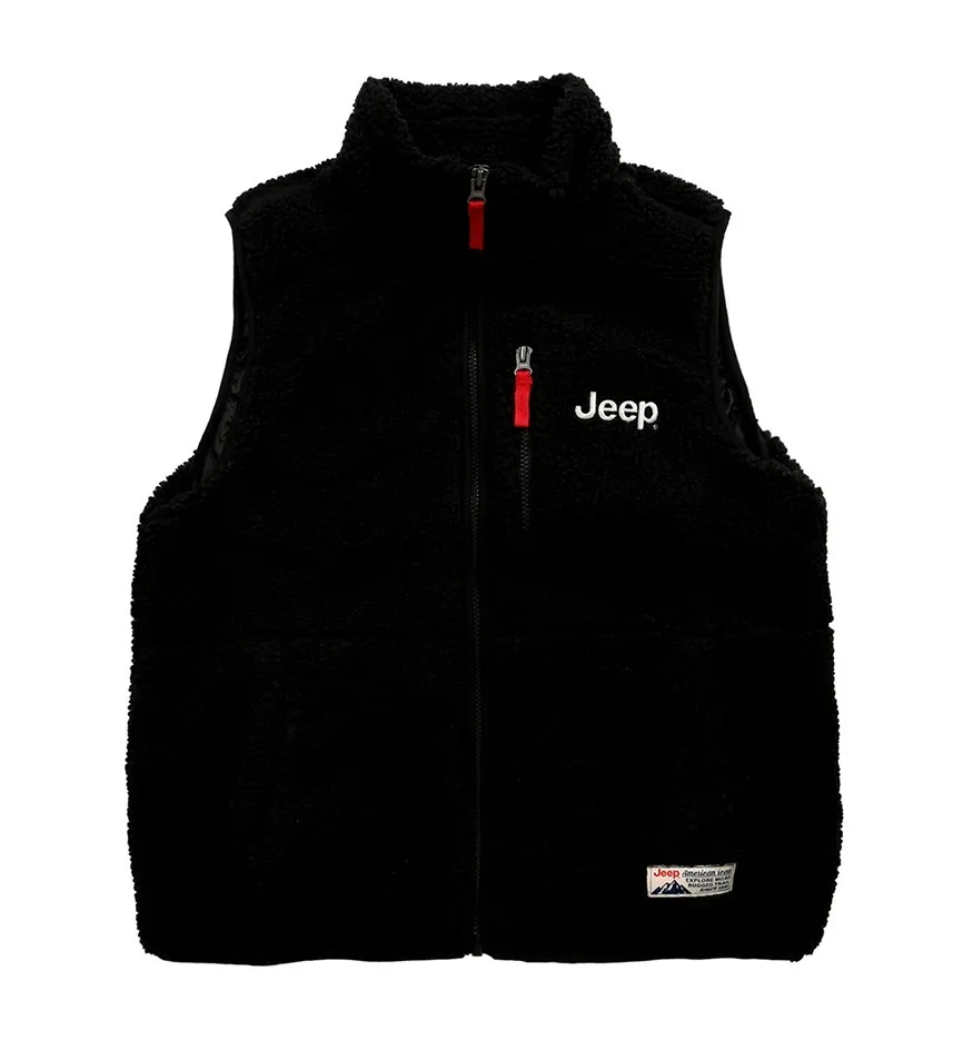 JEEP  |Unisex Street Style Logo Vests & Gillets